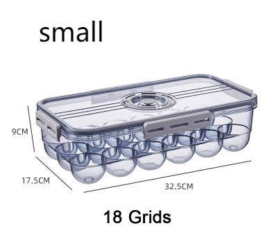 PET Kitchen Organizer Sealed Storage Box With Lid