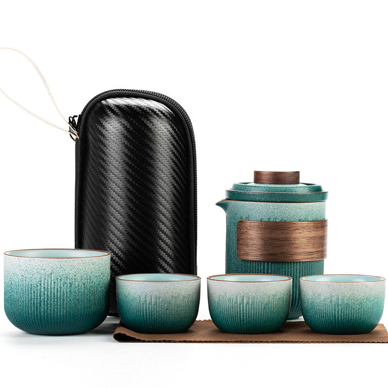 Tea Set Combination Small Portable Bag Type