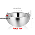 304 Stainless Steel Salad Bowl Salad Bowl Double Layer