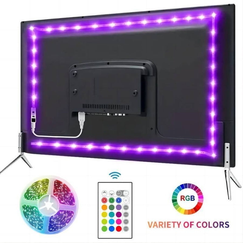 Smart USB RGB Ambient Light Strip For TV Background