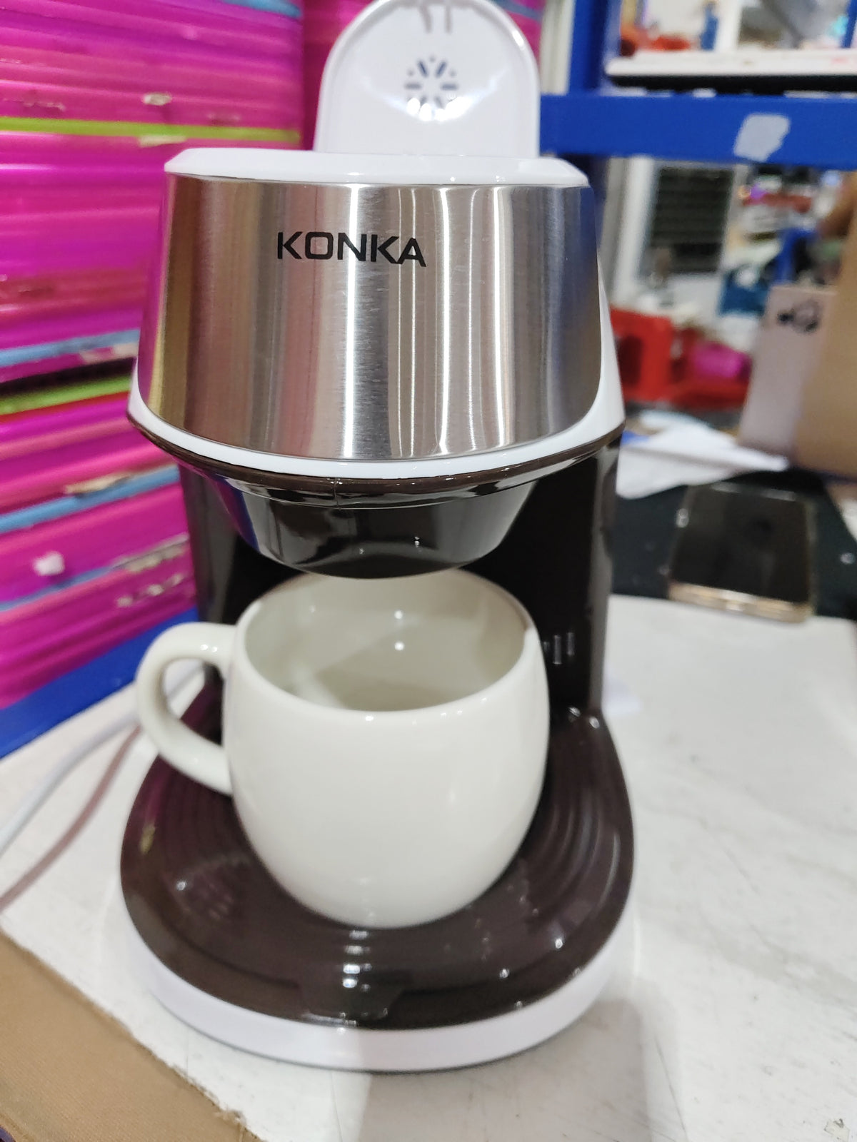 New Coffee Machine Fully Automatic Home Office Mini American Small Portable Coffee Maker